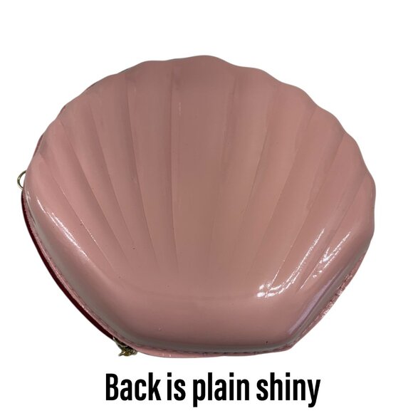 Glam Clam / Sparkle Seashell Crossbody Handbag /Light Pink- NWT - Picture 2 of 9